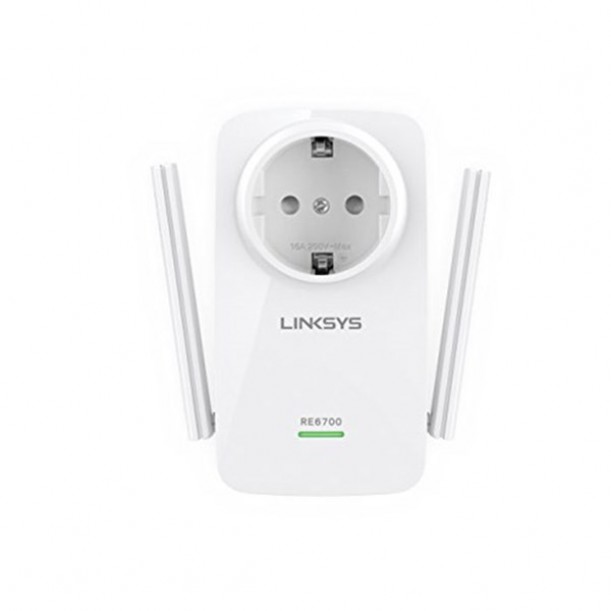 Linksys RE6700-EG AC1200 MENZİL GENİŞLETİCİ ROUTER PRIZ TIP