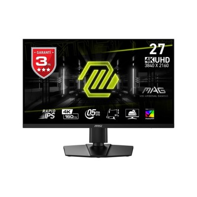 MSI 27" RAPID IPS MAG 274UPF E2 1MS 160HZ HDMI-DP USBC PIVOT GAMING MONİTÖR 3840X2160