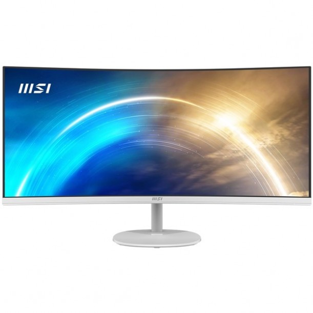 MSI 34" VA PRO MP341CQW 100HZ HDMI-DP KAVISLI EV OFIS MONİTÖRÜ 3440X1440 BEYAZ