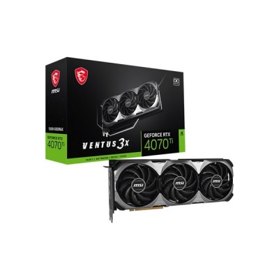 MSI RTX4070 12GB VENTUS 3X E1 12G OC GDDR6X 256bit HDMI 4X DP PCIe 4.0