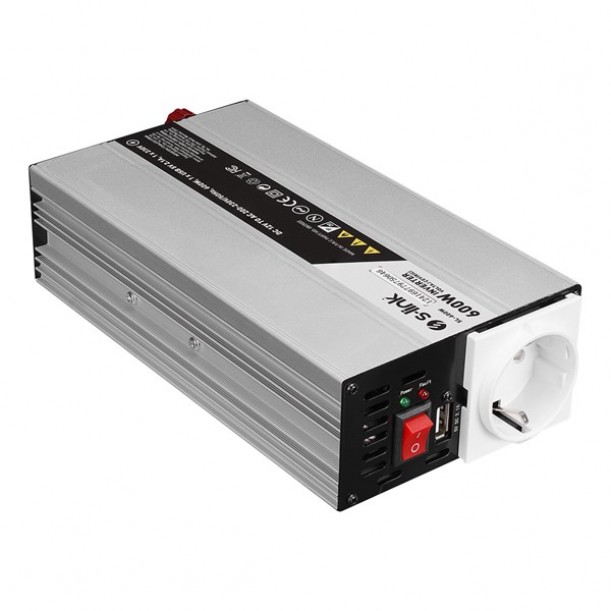 S-LINK SL-600W 600W DC12V-AC230V İnverter