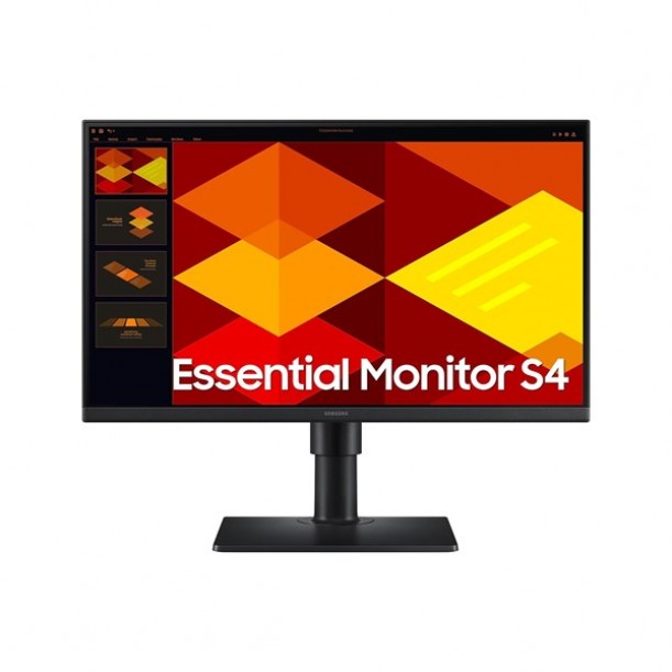 SAMSUNG 21.5" IPS LS22D400GAUXUF 5MS 100hz HDMI-DP Pivot EV Ofis Tipi Monitör