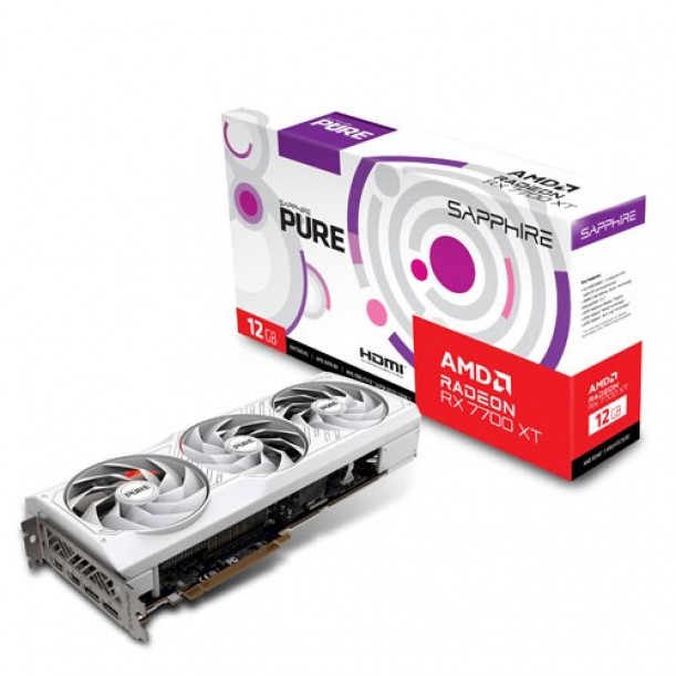 SAPPHIRE 12GB RX7700XT PURE 11335-03-20G GDDR6 192Bıt PCIE 4.0