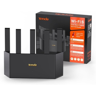 TENDA RX12L PRO AX3000 Dual Band EV Ofis Tipi Router