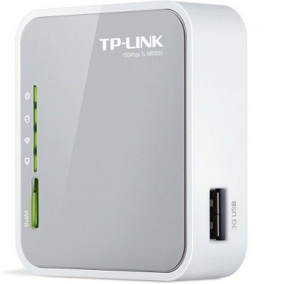 TP-LINK TL-MR3020 300mbps N300 2.4GHZ EV Ofis Tipi 3G-4G Router