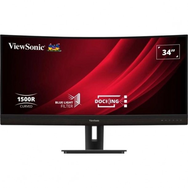 VIEWSONIC 34" VA VG3456C 5MS 100HZ HDMI-DP DOCK KAVISLI MONİTÖR 3440X1440