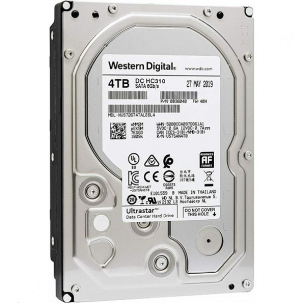 WD 4TB ULTRASTAR DC HC310 0B35950 256MB 7200RPM ENTERPRISE NAS-GÜVENLİK DİSKİ