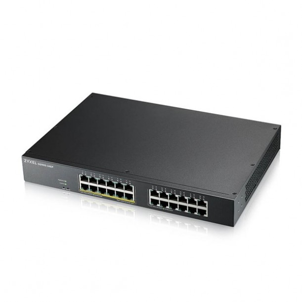 ZyXEL 24port 12port PoE 130W GS1915-24EP GIGABIT Yönetilebilir Switch