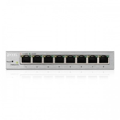 ZyXEL 8port GS1200-8 GIGABIT Yönetilebilir Switch Masaüstü