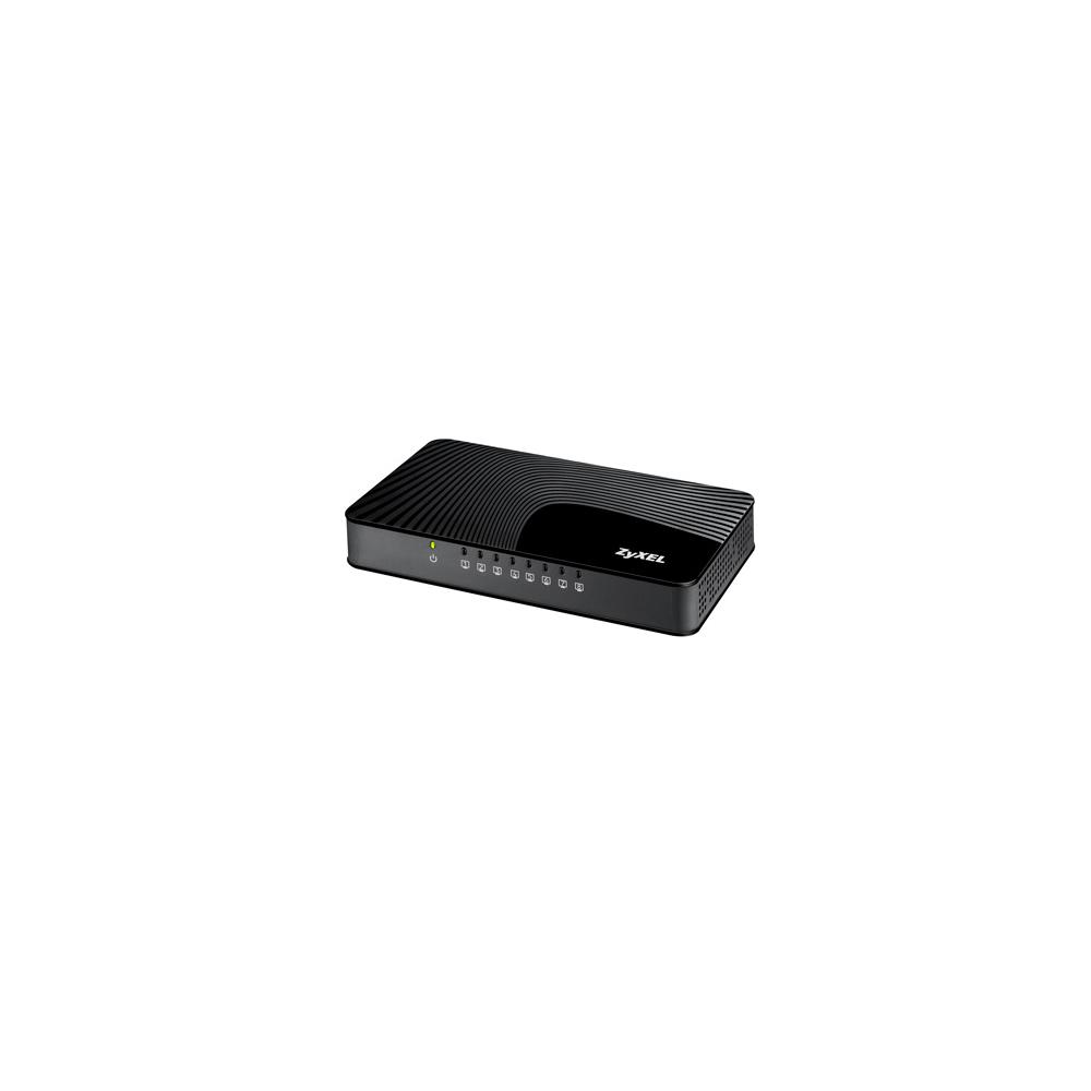 ZYXEL GS-108S 8X10/100/1000 PORT YÖNETİLEMEYEN DESKTOP SWİTCH