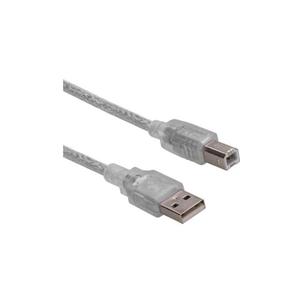 S-link SL-U2015 USB 2.0 1,5M Şeffaf Yazıcı Kablosu