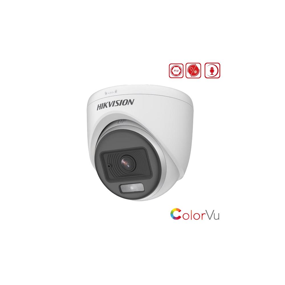 HİKVİSİON DS-2CE70DF0T-LPFS TVI 2 MP 2.8 MM SABİT LENSLİ COLORVU IR TURRET KAMERA